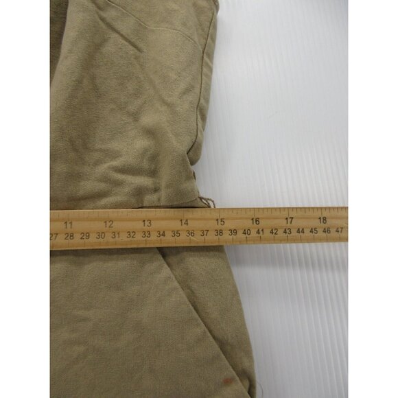 J Crew Jumpsuit 4 Linen One Piece Wide Leg Cottage Peasant Zip Up * - Picture 5 of 12